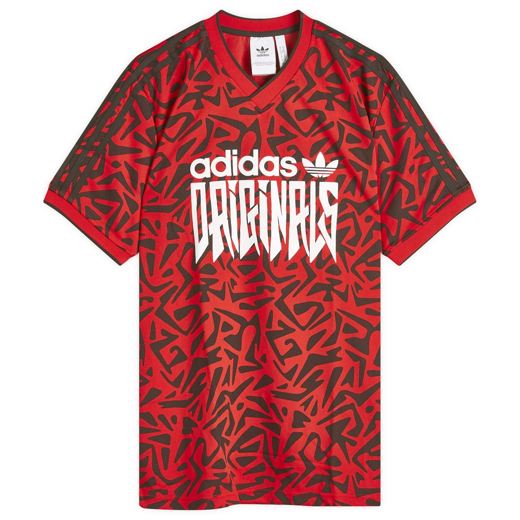 Adidas Originals Men's Aop Jersey Better Scarlet